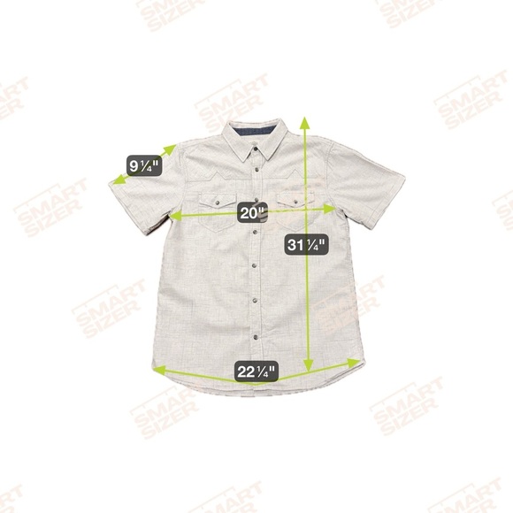 Moonshine Spirit Shirt Men’s Medium Gray Pearl Snap Button Up Casual Western - Picture 5 of 11